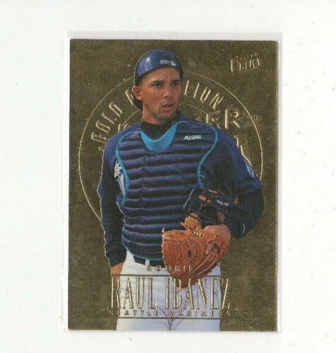 1996 Carte recrue parallèle Ultra Gold Medallion Raul Ibanez #413 NY Yankees Star ! - Photo 1 sur 1
