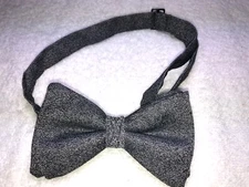  MENS ADJUSTABLE BOW TIE GRAY NWOT