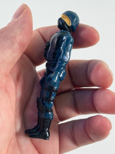 Vintage G.I. Joe ARAH Hasbro 1982 Cobra The Enemy mit Personalausweis gerader Arm - Bild 5 von 7