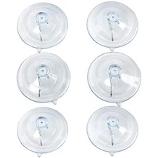 Suction Cups With Hooks For Window Glass Wall Towel Robe Hanger 6 Packs