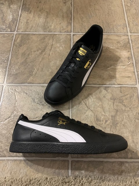 puma tsugi black and gold