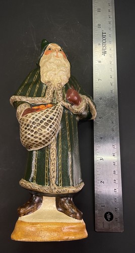 Vaillancourt Père Noël art populaire, 1990 #977 Christine Ledin - Photo 13/13