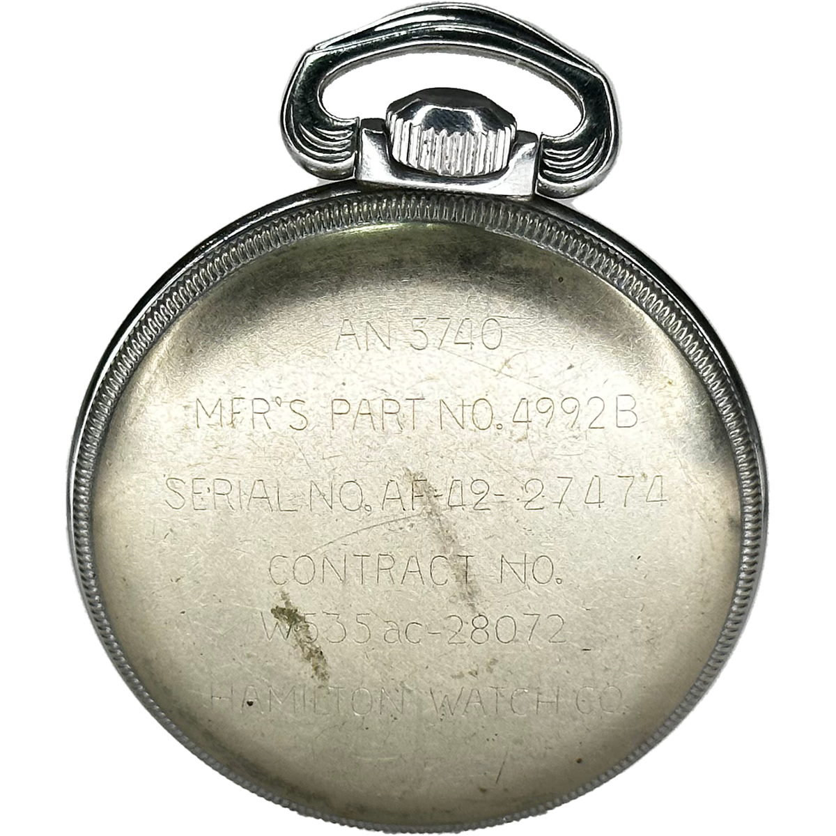 WWII Hamilton GCT Pocket Watch | eBay