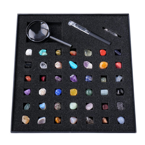 Rock Collection For Kids Geology Gem Kit Mineral Gemstone Collection Kids Gifts