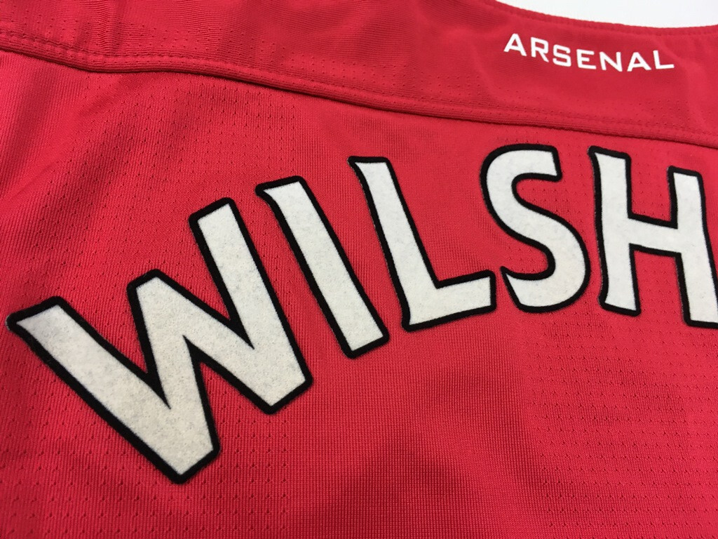 Arsenal London 2010/11 #19 Jack Wilshere long sleeve shirt jersey