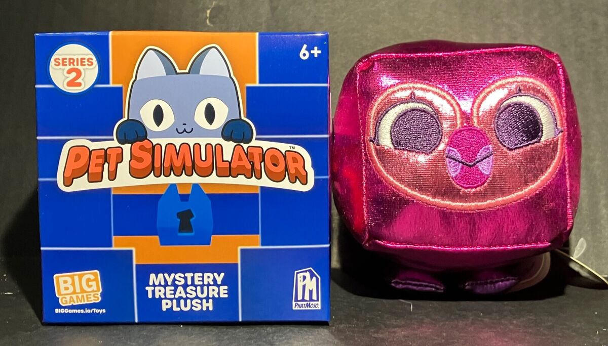 Pet Simulator X Mystery PLUSH + CODE ~ SELECT ROBLOX BIG GAMES PET