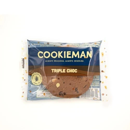 Cookieman Triple Choc Cookies (Pack of 12) - Picture 2 of 2