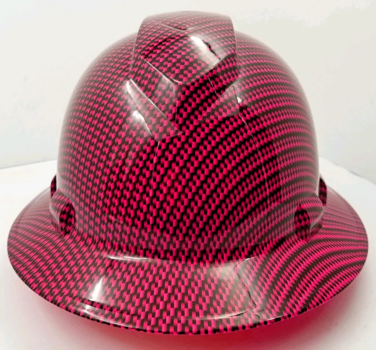 Hot pink full brim hard hats hotsell
