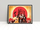 Propaganda Poster China World Revolution Peoples Unite Communism AK47
