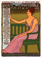 13148.Decor Poster.Room Wall design.Vintage interior art.Painting Nouveau expo