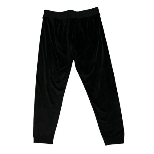 JUSTICE Black Velour Sequin Side Stripe Joggers 20 - Picture 5 of 14