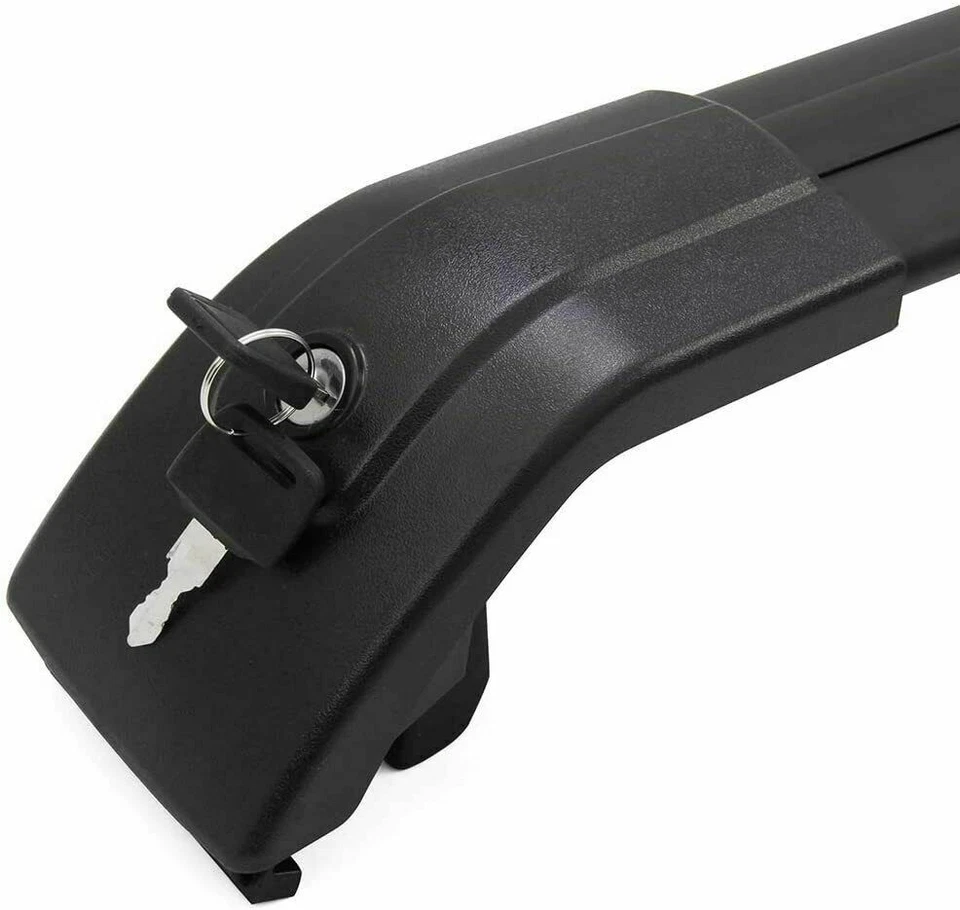 Lockable Roof Rail Rack Carrier Cross Bar Crossbar Fit for Lincoln MKC 2015-2019 - Image 3 of 4