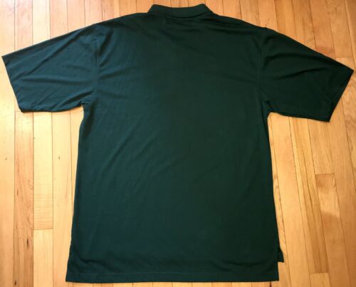 NCAA 2001 TRACK AND FIELD CHAMPIONSHIP MINT XL OFFICIAL GREEN POLO SHIRT HAYWARD - Picture 3 of 3