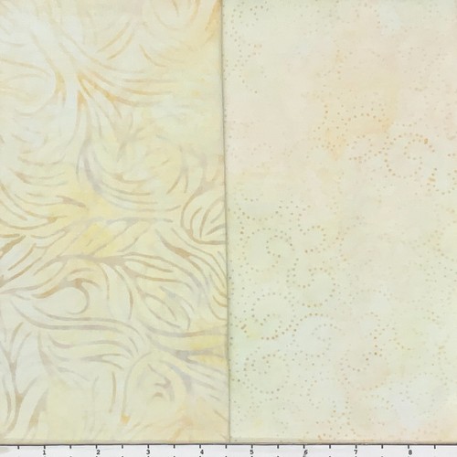 Lote 10 Cuartos de Grasa Color: Tonos Amarillos Tela Batik Lunn FQ Pack 100% Algodón - Imagen 4 de 7