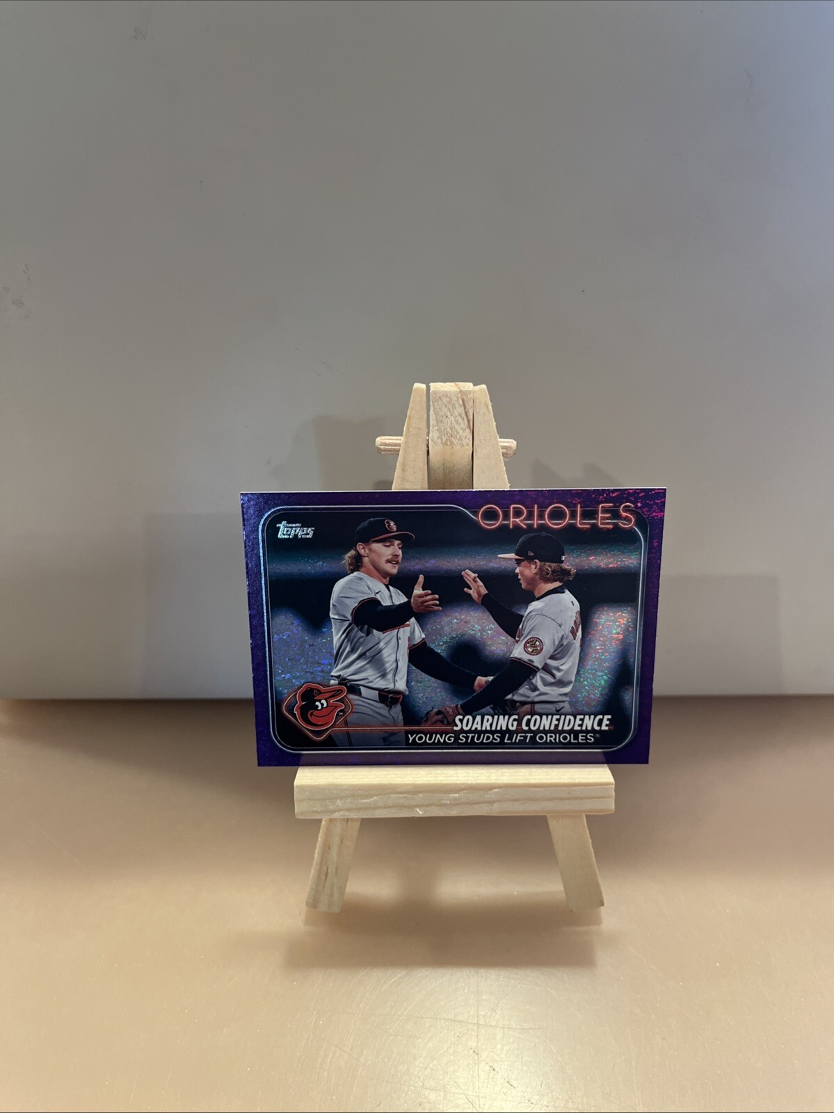 2024 Topps Update Holliday/Henderson Veteran Combo Purple Holo foil 798/799