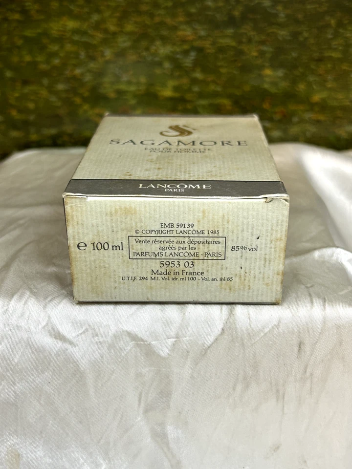 LANCOME SAGAMORE POUR HOMME 100 毫升淡香水闪光灯(全新带盒) — 第 4/4 张图片