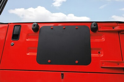 Spare Tire Carrier Delete Filler Plate for Jeep Wrangler TJ 1997