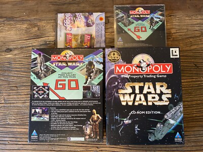 Star Wars Monopoly PC - 1997 - CD-Rom Edition - Big Box Spiel