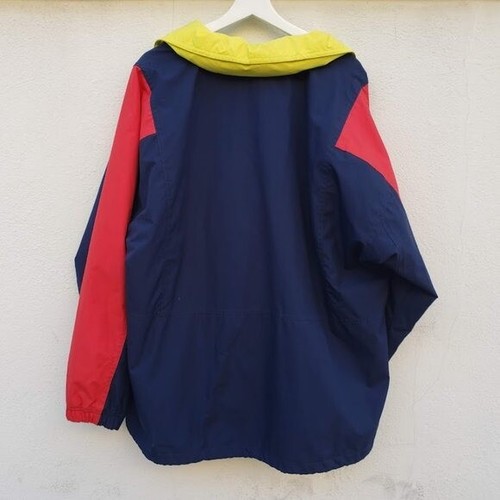 Sergio Tacchini Men Psych Patch Windbreaker//World Cup Winners Line Red/Blue 42 - Picture 3 of 6