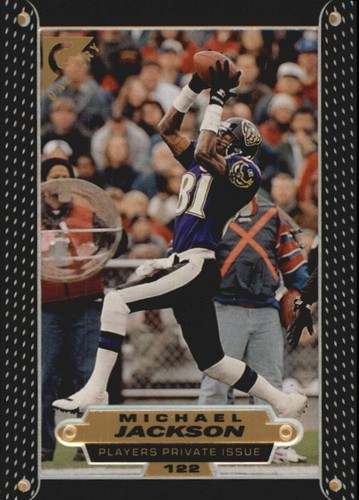 Michael Jackson [Player's Private Issue] #122 1997 Topps Gallery card