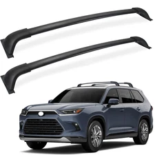 For Toyota 2024 2025 Grand Highlander Lockable Roof Rack Cross Bar Cargo Carrier