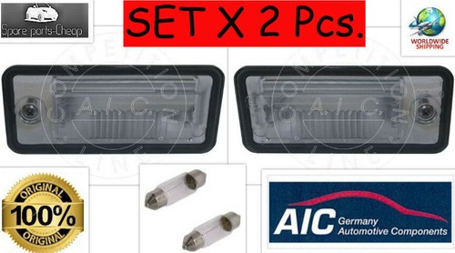 Audi A3 A6 A4 b7 Avant Number Plate Lamp Light 2 pcs 8E0943021B 8E0943022B - Picture 2 of 8