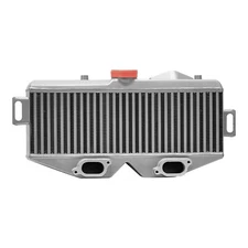 Aluminum Top Mount Uprated Intercooler For Subaru 02-07 WRX STI EJ20 EJ25 GD.