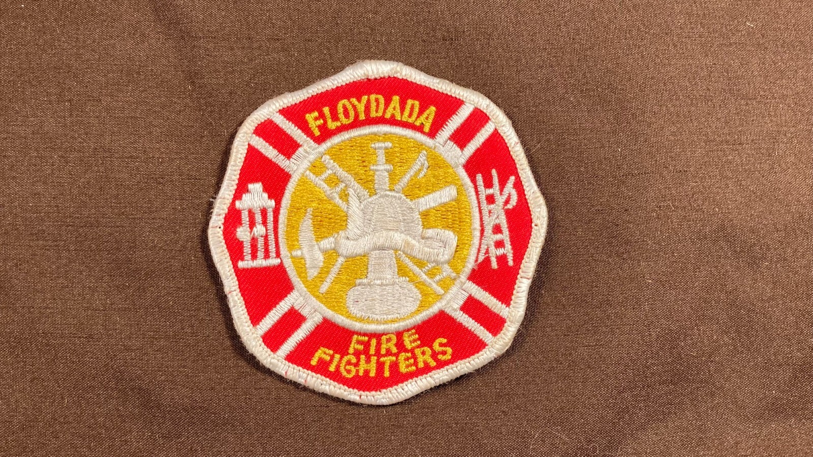Floydada Texas Fire Department Patch Fire Fighter Vintage TX eBay