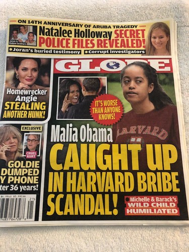 Globe & National Enquirer May 2019 William SeizesThrone From Charles. MaliaObama - Picture 2 of 5