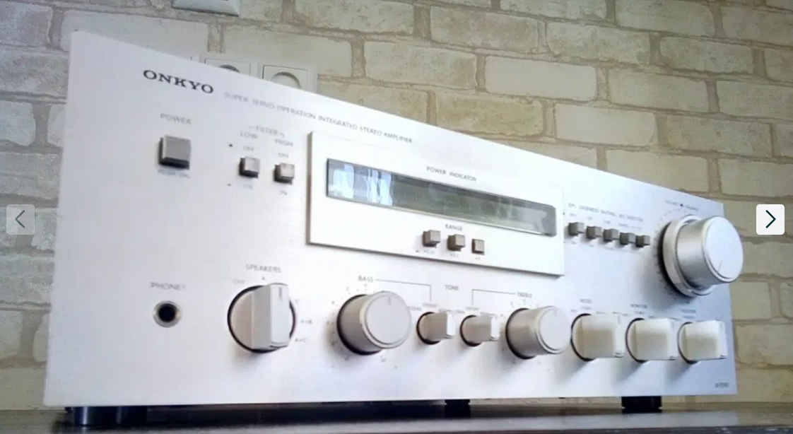 ONKYO A-7090 Rare Vintage Servo Operation Stereo Integrated
