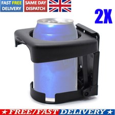 2X Car Auto Vehicle Universal Drink Cup Bottle Stand Holder Folding Beverage Pad