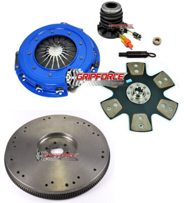 FX STAGE 4 CLUTCH SET & SLAVE CYL & FLYWHEEL fits 93-94 FORD F150 F250 F350 5.8L