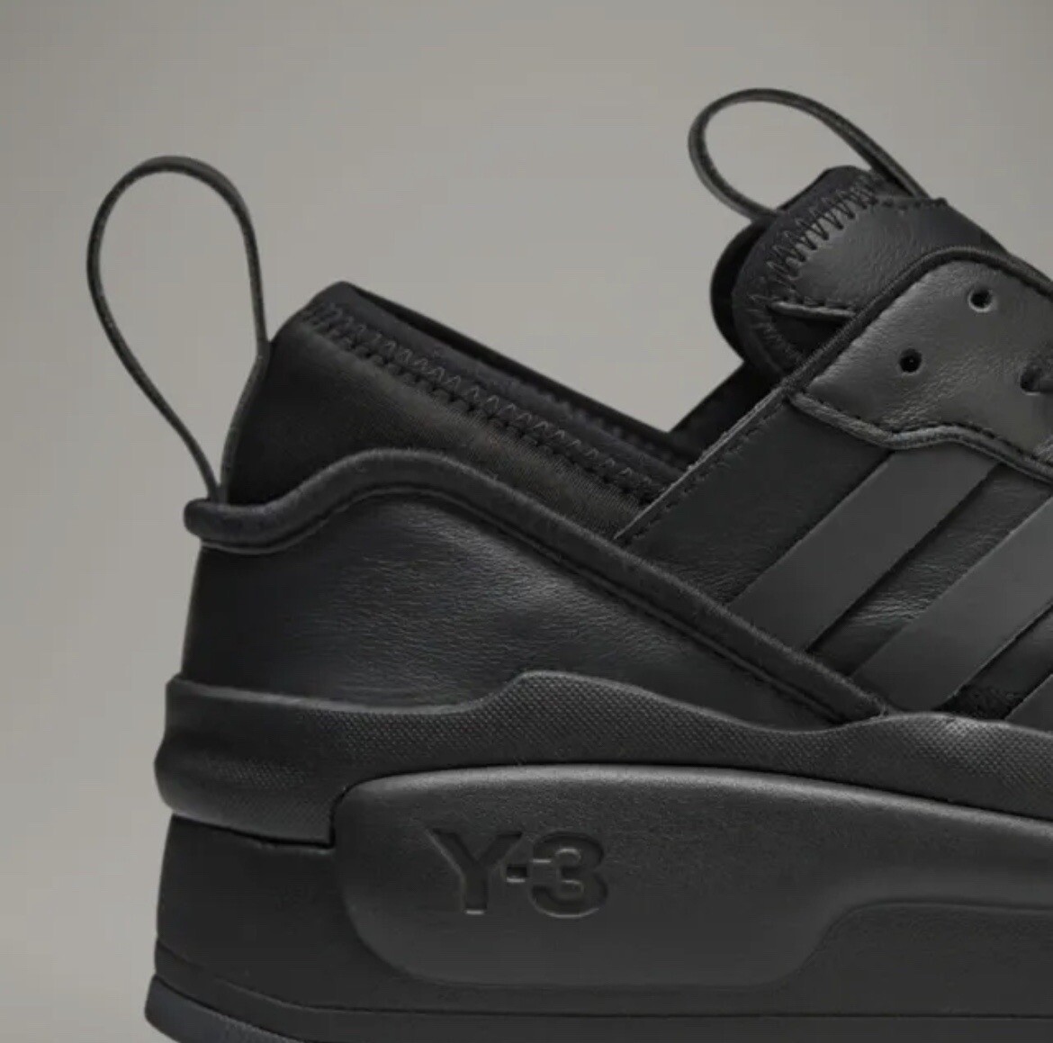 Adidas Y-3 Rivalry Low Triple Black Unisex FZ6397 M 7.5/W 8.5 NWOB MSRP $400 image 10