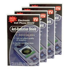 4 Anti Radiation Protection Shield Cell Phone Smartphone Tablet Radio 200 SOLD