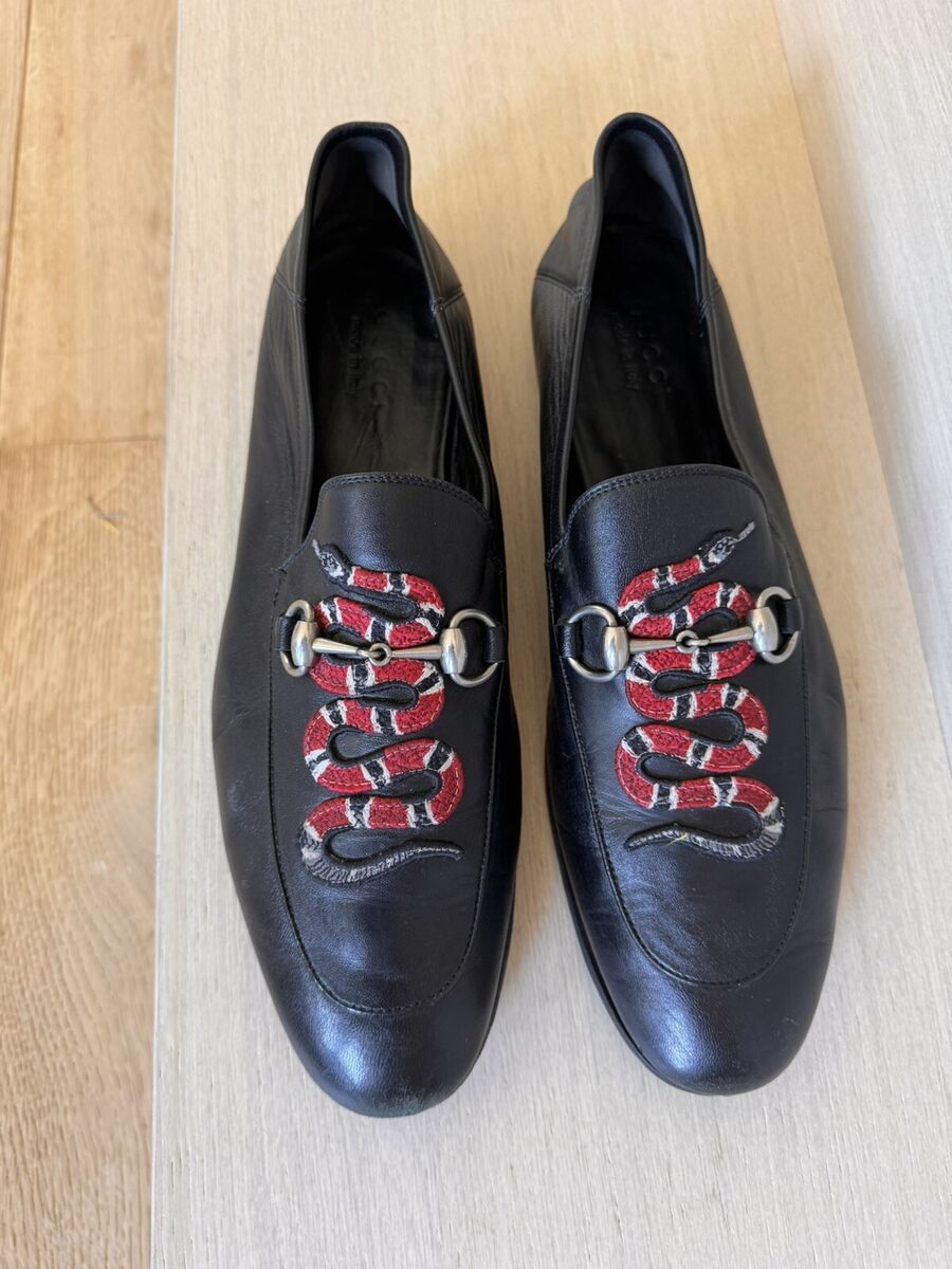 Gucci Men's Brixton Kingsnake Horsebit Loafer | eBay Gucci Men's Brixton Kingsnake Horsebit Loafer | eBay
