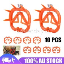 10* Calving Weaning Feeding Calf Weaner Nose Plastic Ring for Bovine Cow Cattle