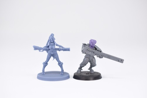 Greater Good Yoko by Minigames Miniatures 32mm scale 3D print - Picture 3 of 5
