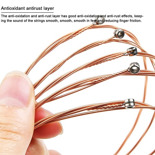 TIMESETL Kit Accessori Chitarra Strumento di Cambio Kit Include Guida Acustica... - Foto 5 di 7