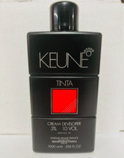 Keune TINTA 3 10 Vol. Cream Developer, 33.8 fl oz- NEW