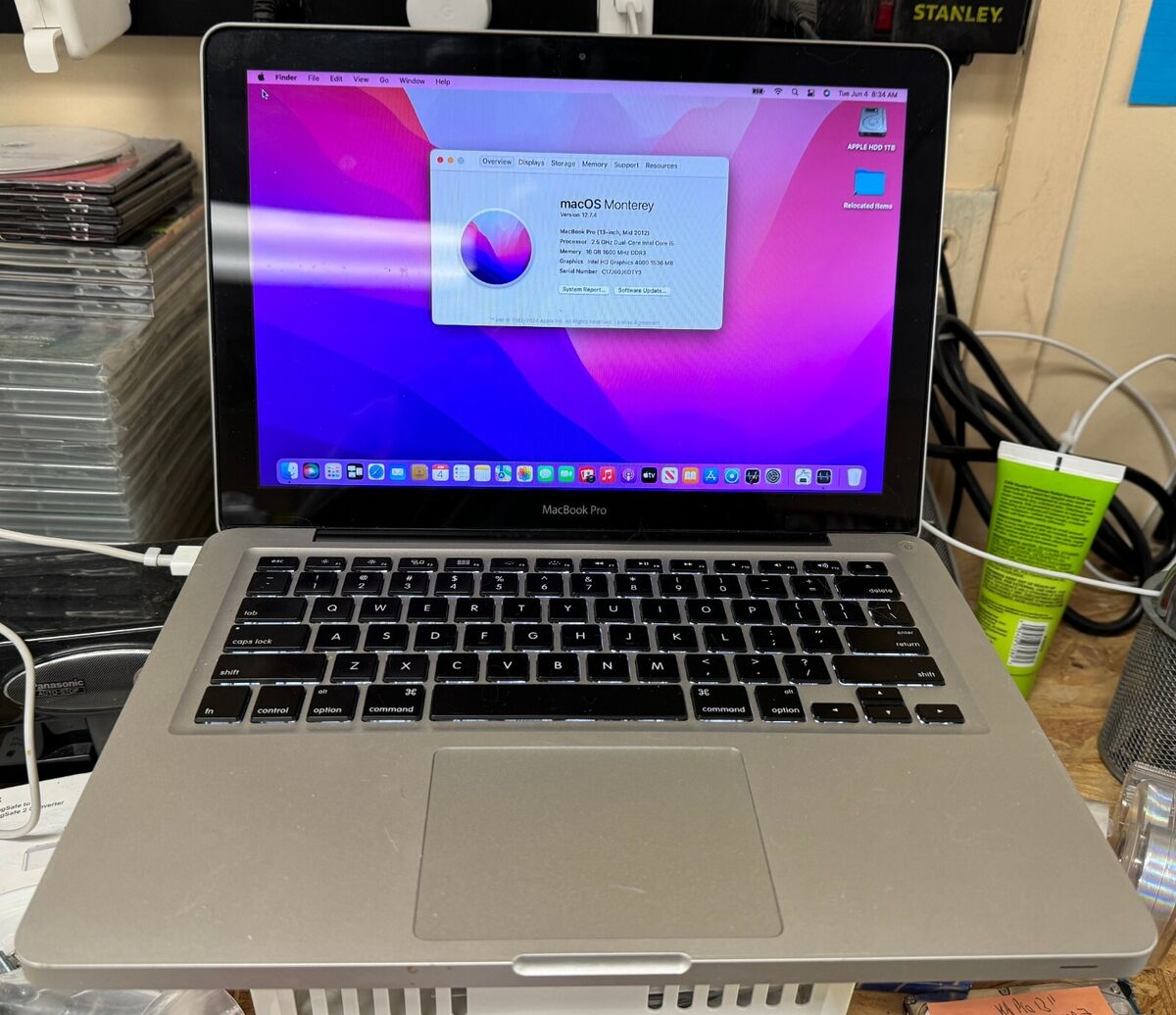 Apple MacBook Pro 13-inch August 2012 2.5GHz Dual-Core Intel Core i5 (MD101LL/A) | eBay Apple MacBook Pro 13-inch August 2012 2.5GHz Dual-Core Intel Core i5 (MD101LL/A) | eBay