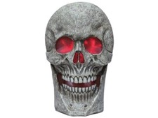 Giant Skull Skeleton Light Sound Prop Halloween Haunted House Horror Spirit Yard