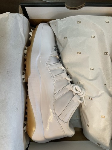 Jordan XI Golf 9.5 White Brand New - Picture 6 of 11