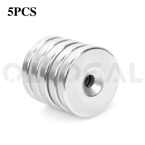 N52 Super Strong Magnets Rare Earth Ring Round Cylinder Neodymium Magnet 30x5mm - Picture 12 of 15