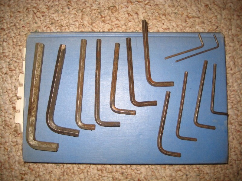 アレン 5点セット Vintage Allen Wrench set of 13 All different sizes | eBay