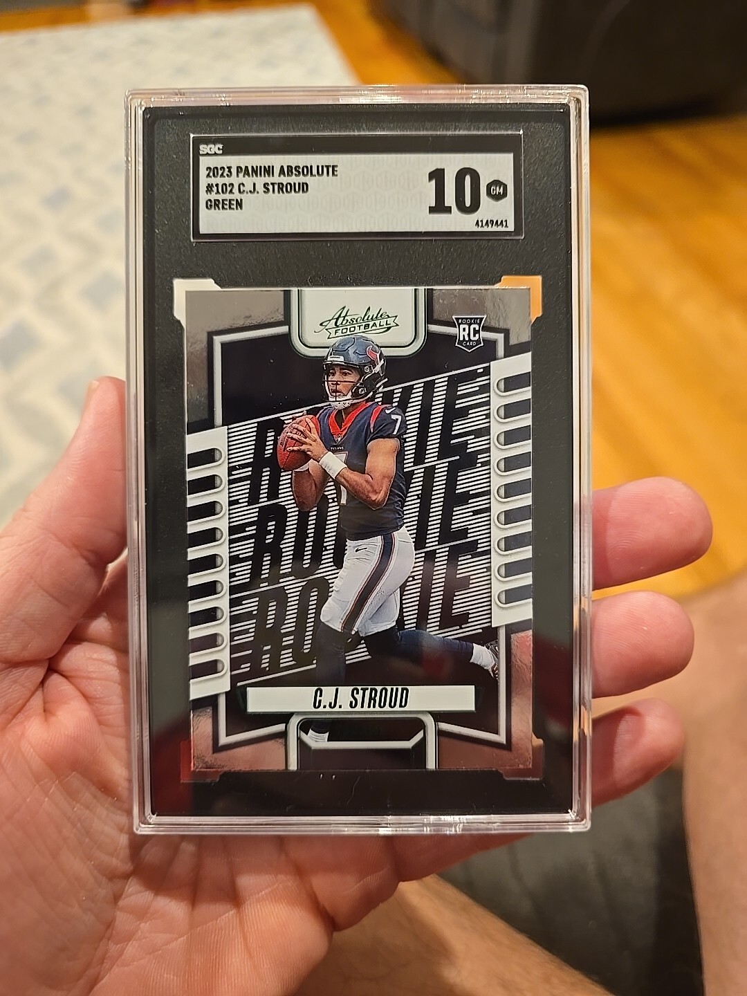 2023 Panini Absolute - Rookies Green #102 C.J. Stroud (RC)