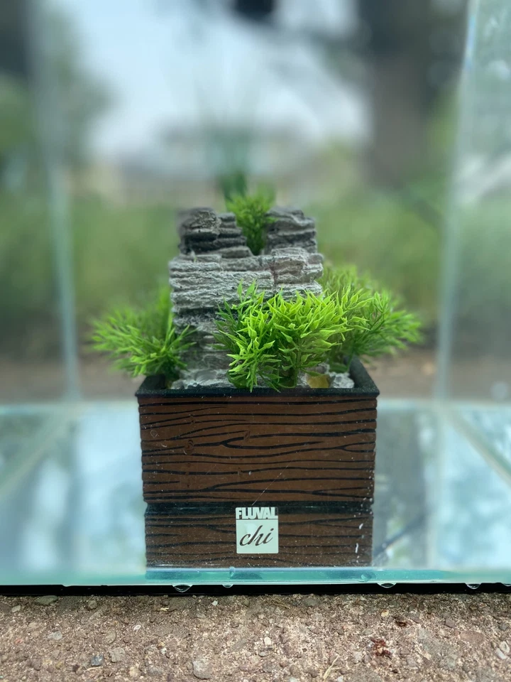 Fluval Chi 25 LITRE Aquarium – Modern Waterfall Feature w/ Lights & Accessories - Image 2 of 4