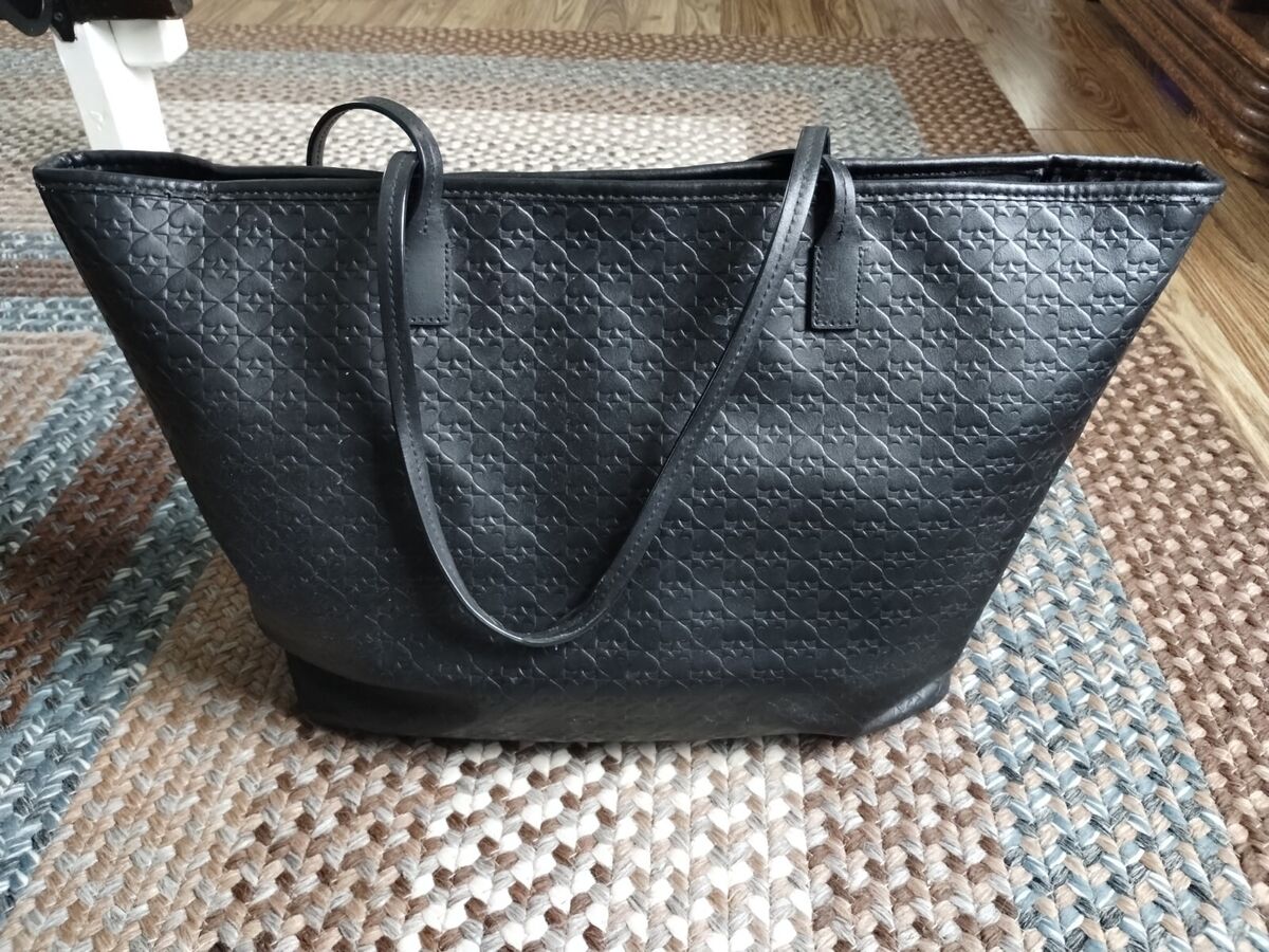 Kate Spade Rare Tote Bag New York RN 0102760 Ca 57710 Black Kate Spade Rare Tote Bag New York RN 0102760 Ca 57710 Black