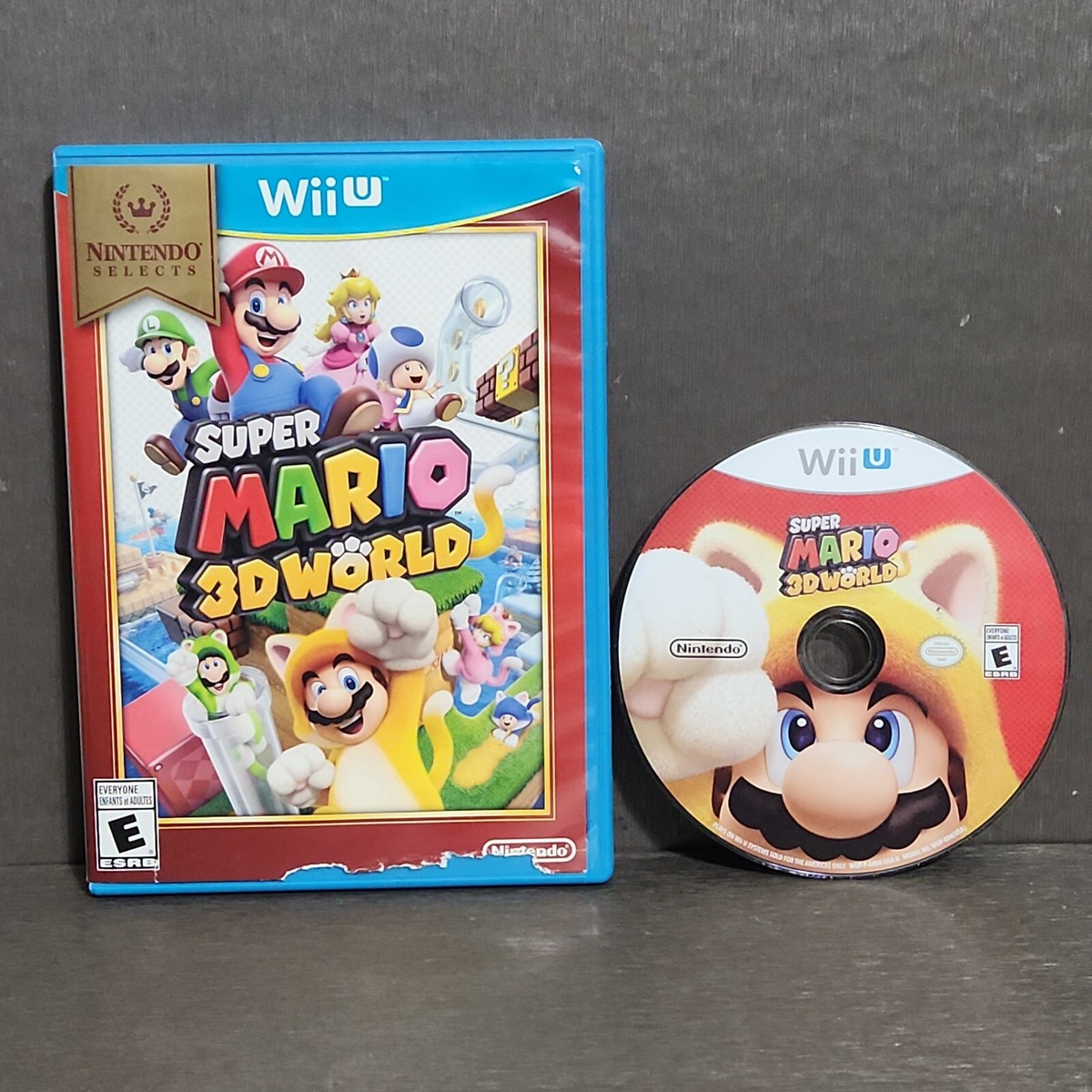 Super Mario 3D World Wii U Game Nintendo Selects | eBay