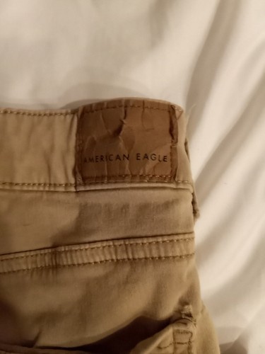 American Eagle Girls Size 6 Regular Khaki Jegging - Picture 5 of 11