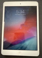 APPLE iPad mini 2, 32 GB, Wi-Fi , Silver/White, Model Number ME28LL/A